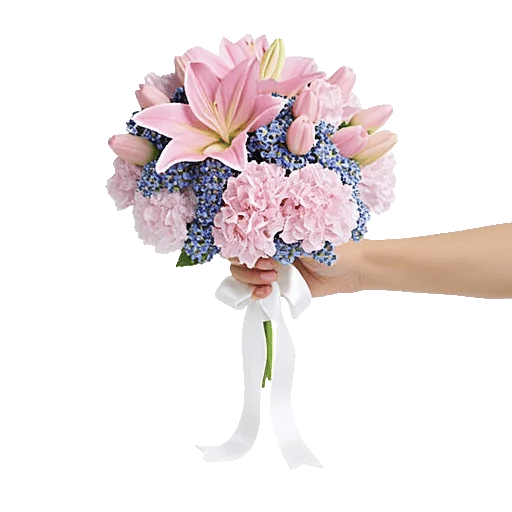 Graceful Lily Display