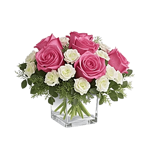 Blush Romantic Centerpiece