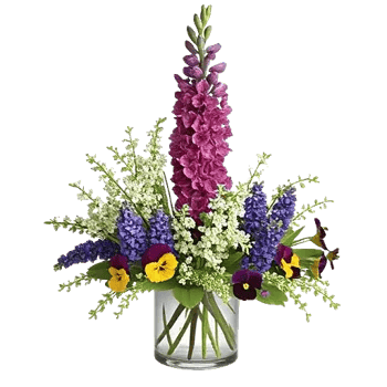 Graceful Lily Display