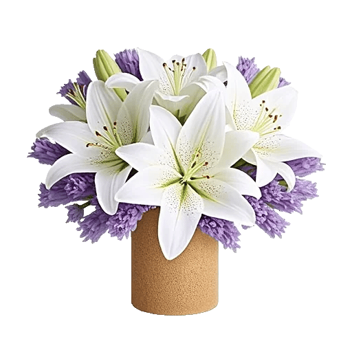 Graceful Lily Display