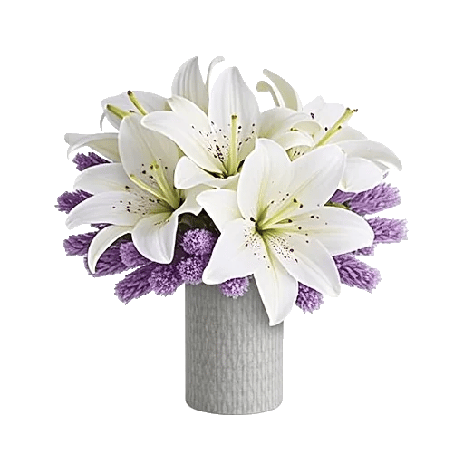 Graceful Lily Display