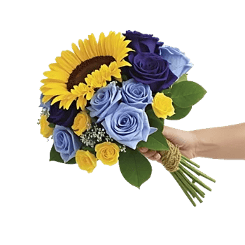 Golden Sunflower Bouquet