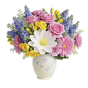 Graceful Lily Display