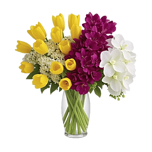 Radiant Bloom Cascade