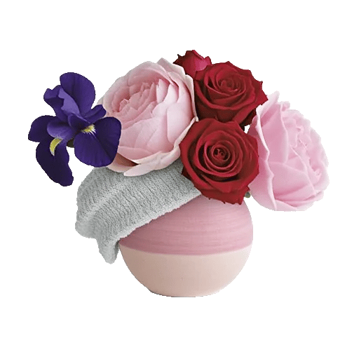 Crimson Blossom Harmony