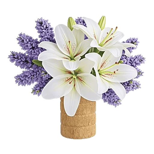 Graceful Lily Display