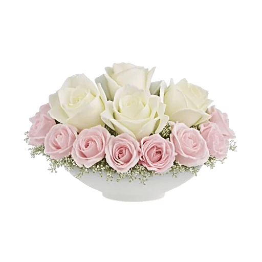 Blush Romantic Centerpiece