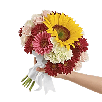 Golden Sunflower Bouquet