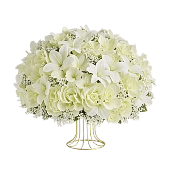 Graceful Lily Display