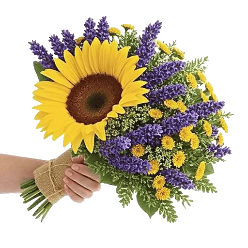 Golden Sunflower Bouquet