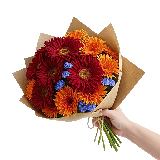 Crimson Blossom Harmony