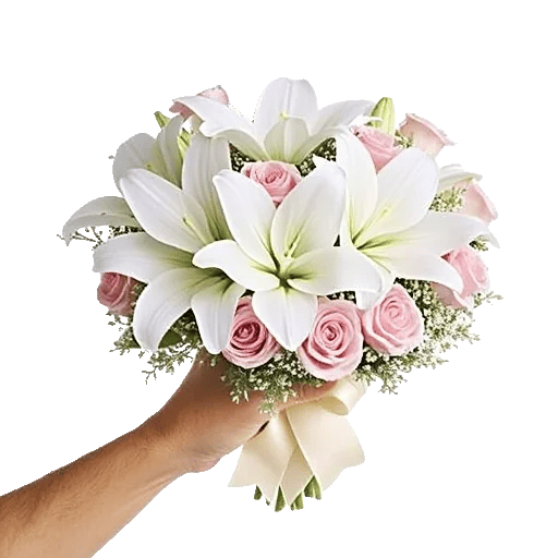 Graceful Lily Display