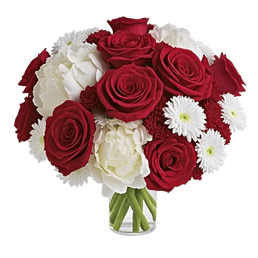 Crimson Blossom Harmony