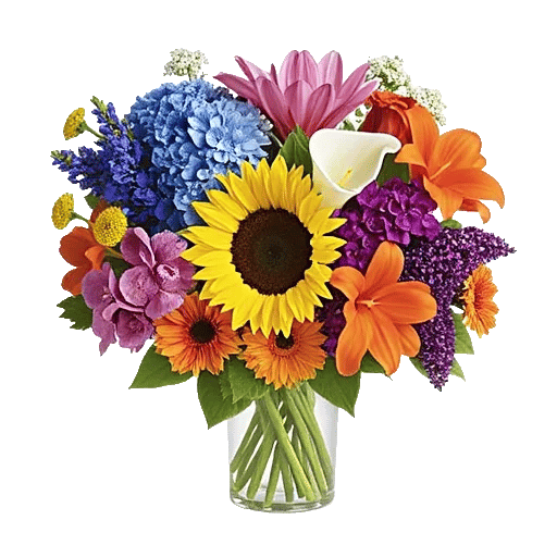 Radiant Bloom Cascade