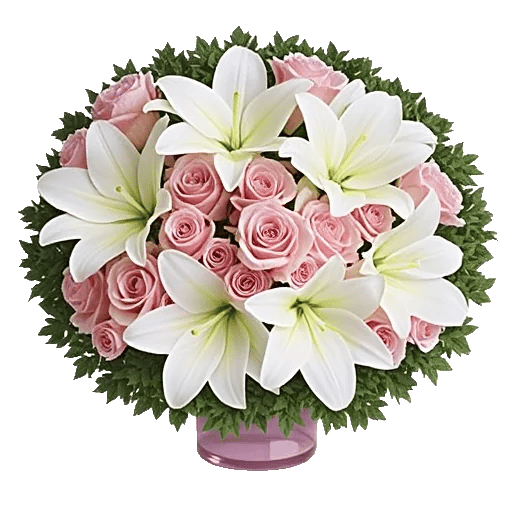 Graceful Lily Display