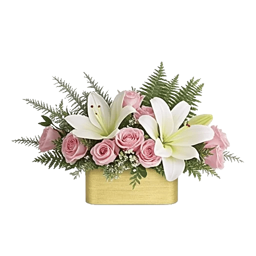Blush Romantic Centerpiece