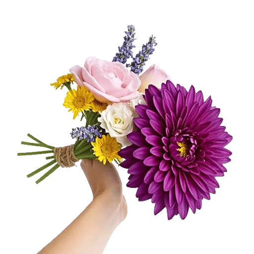 Crimson Blossom Harmony