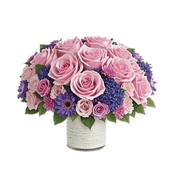 Blush Romantic Centerpiece