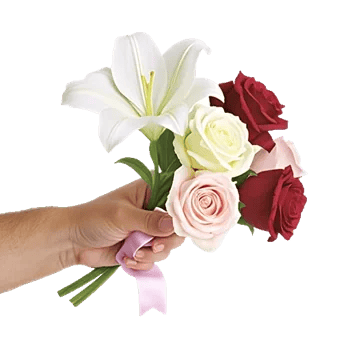 Graceful Lily Display