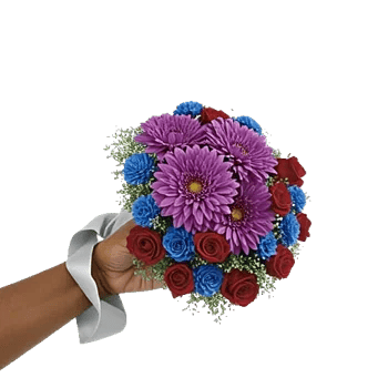 Crimson Blossom Harmony