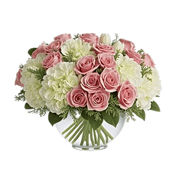 Blush Romantic Centerpiece