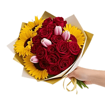 Golden Petal Harmony