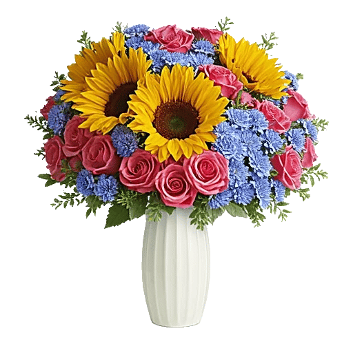 Radiant Bloom Cascade
