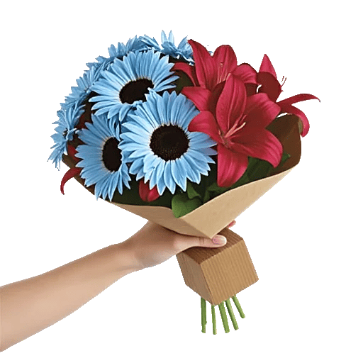 Golden Sunflower Bouquet