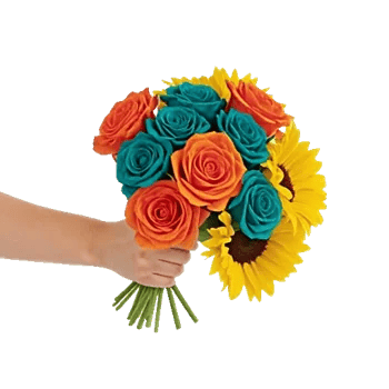 Amber Sunflower Glow