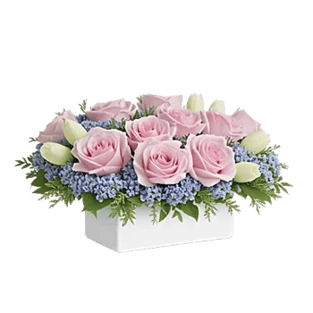 Blush Romantic Centerpiece