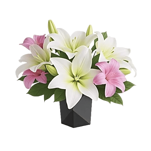 Graceful Lily Display