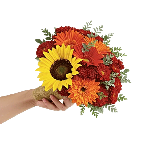 Golden Sunflower Bouquet