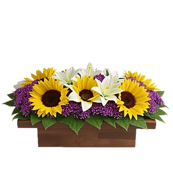 Golden Sunflower Bouquet