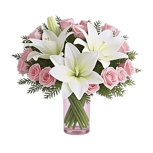 Graceful Lily Display