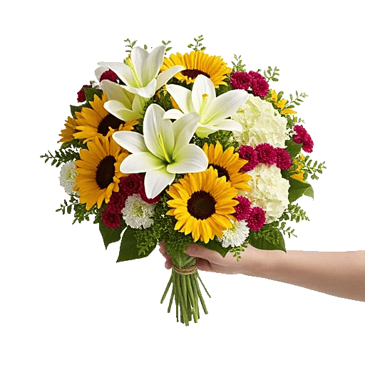 Graceful Lily Display