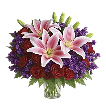 Serene Lily Cascade