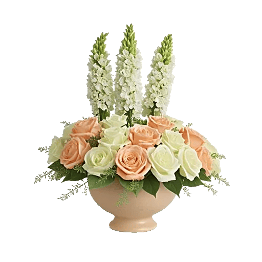 Blush Romantic Centerpiece