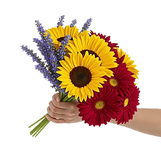 Golden Sunflower Bouquet