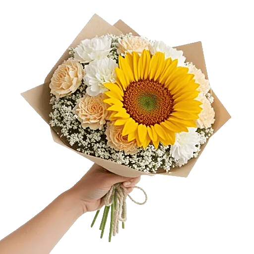 Golden Sunflower Bouquet
