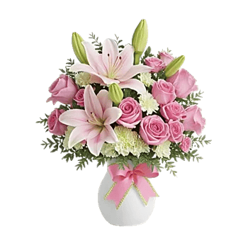 Graceful Lily Display