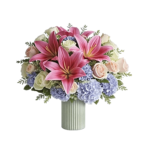 Graceful Lily Display