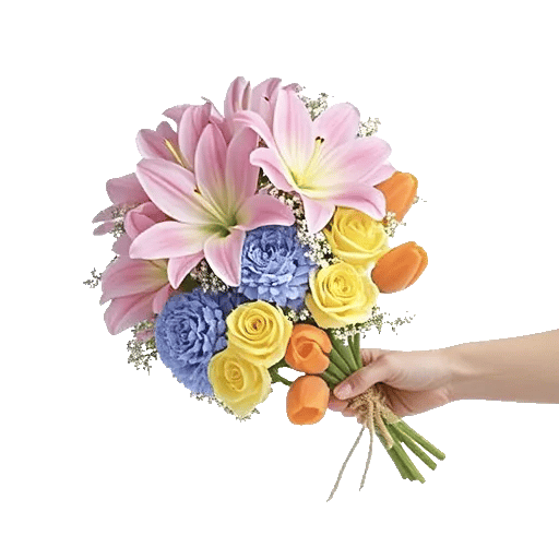 Graceful Lily Display