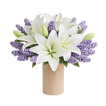 Graceful Lily Display