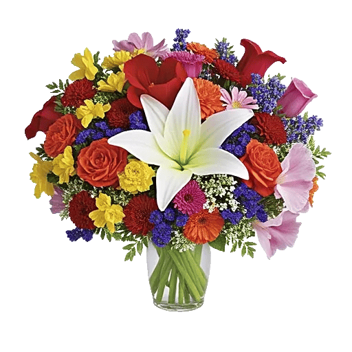 Graceful Lily Display