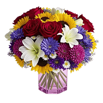 Crimson Blossom Harmony