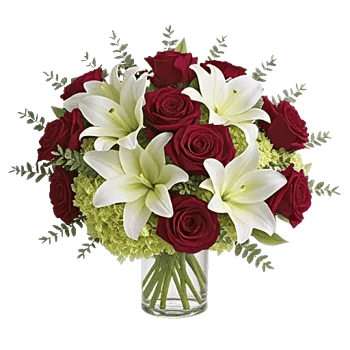 Crimson Blossom Harmony