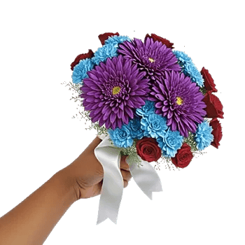 Crimson Blossom Harmony