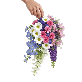 Delicate Petal Cascade