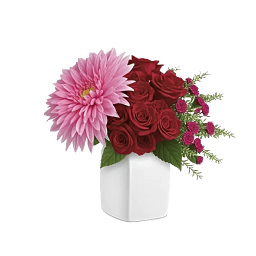 Crimson Blossom Harmony