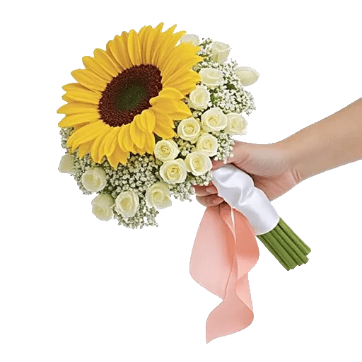 Golden Sunflower Bouquet